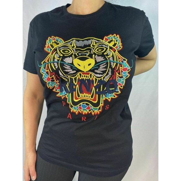 KENZO Tops - Black Kenzo Graphic T-shirt (Unisex)